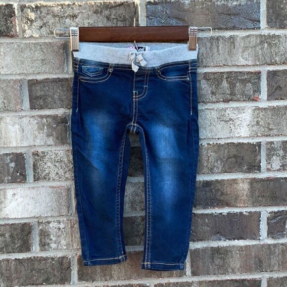 Take 50% OFF- Lee Girls 2T Blue Jeans - Picture 1 of 6